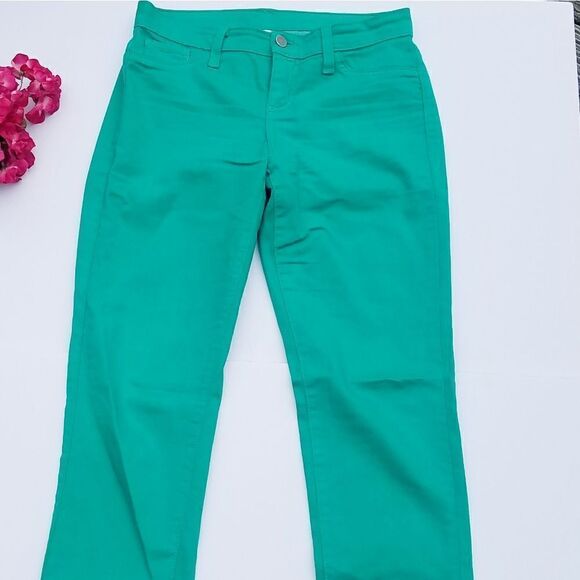 💕3 for $15💕 Francesca's Green Jeans - Picture 1 of 6